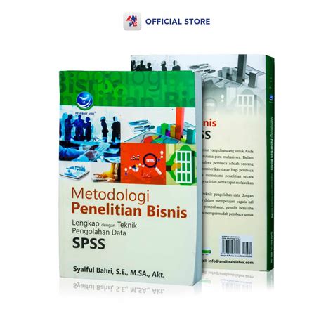 Jual Buku Metodologi Penelitian Bisnis Lengkap Dengan Teknik Pengolahan