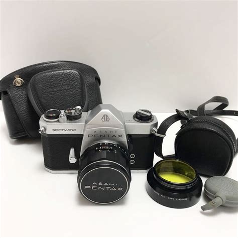 【傷や汚れあり】asahi Pentax アサヒ ペンタックス Spotmatic 一眼レフカメラ レンズsuper Multi Coated