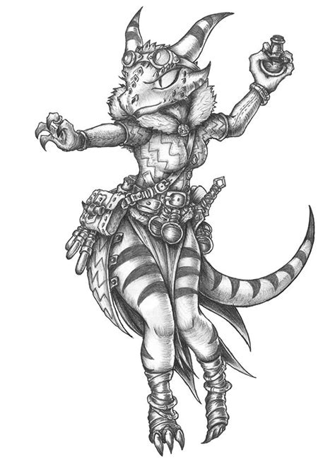 Commission Wapp Kobold Artificer By S0ulafein On Deviantart