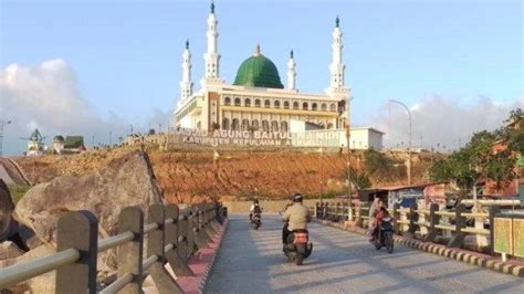 Ikon Anambas Masjid Agung Baitul Makmur Nan Instagramable