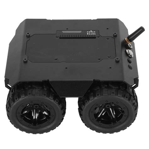 Smart Robot Car Chassis Kit Aluminum Alloy Frame All Code Open Source Secondary Development 4