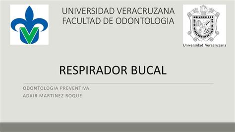 Respirador Bucal Ppt