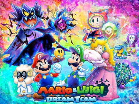 Mario And Luigi Dream Team Wallpapers Wallpaper Cave