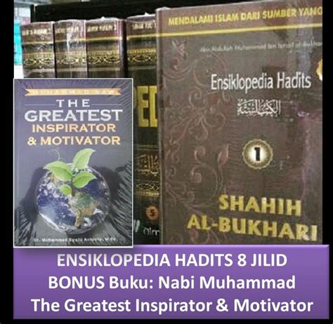 Jual ENSIKLOPEDIA HADITS LENGKAP 6 IMAM 8 JILID BUKU BONUS Buku Nabi