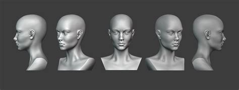 Head Sculpting Practice Rblender