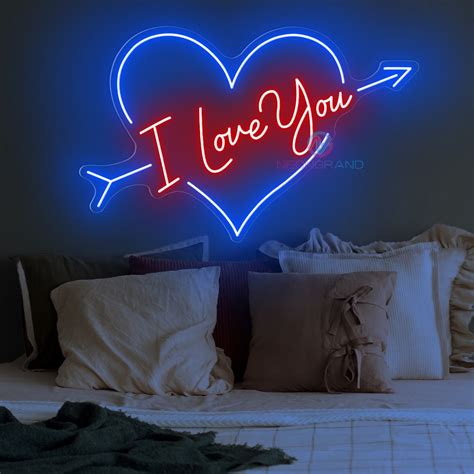 I Love You Neon Sign Valentine Neon Sign Led Light - NeonGrand