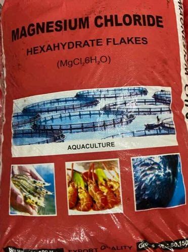 Magnesium Chloride Hexahydrate Flakes Packaging Type Bag Packaging