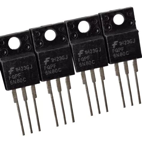 Fqpf N C Fqpf N N Transistor Mosfet Kit Pe As Mercadolivre