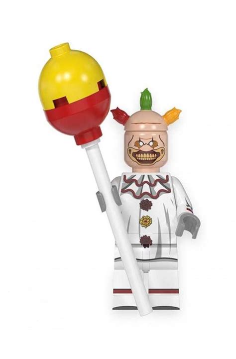 Twisty The Clown Lego Minifigure Toy American Horror Story Freak Show