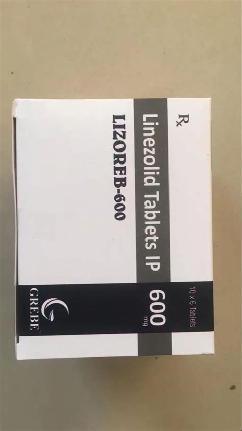 Linezolid Tablets 600 Mg At Rs 180 Stripe Linezolid Tablets In Rajkot