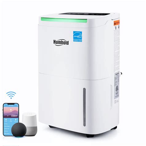 Humhold Energy Star Dehumidifier for Home Basement 4,500 Sq. Ft, 50 ...