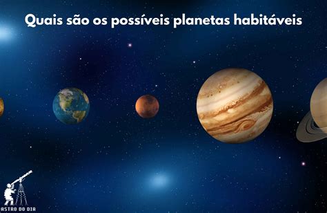 Conhe A Os Planetas Habit Veis Do Sistema Solar