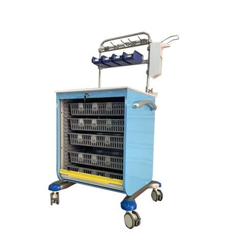 Hospital Solution Consumables Medicine Storage Trolley Cabinet China