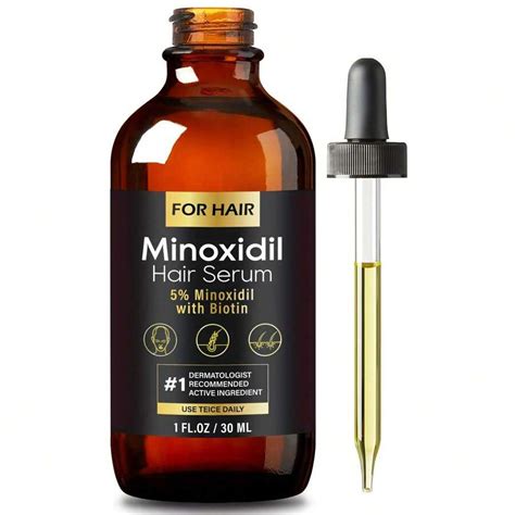 Minoxidil Biotin Hair Serum For Men And Women Dense Hair Serum