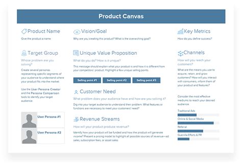 Brand Positioning Canvas Template And Examples Xtensio