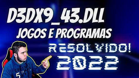 Como Resolver Erro D Dx Dll Em Todos Os Jogos E Programas