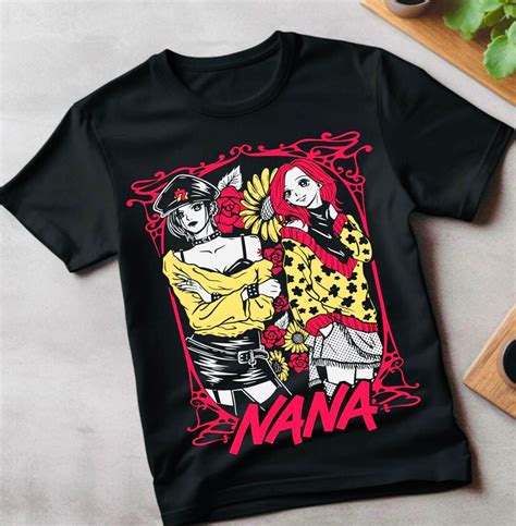 Nana & Hachi Anime Merch Nana Anime Shirt Nana Osaki Manga - Etsy