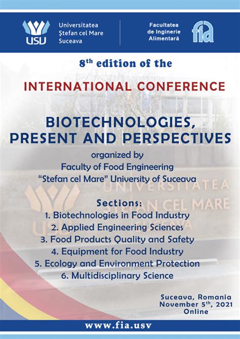 A VIII a ediție a Conferinței internaționale Biotechnologies present