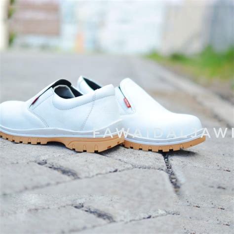 Jual 0myuk8369 Sepatu Safety Putih King Shoes Skn Sepatu Kulit Sapi Asli Berkualitas Kitchen