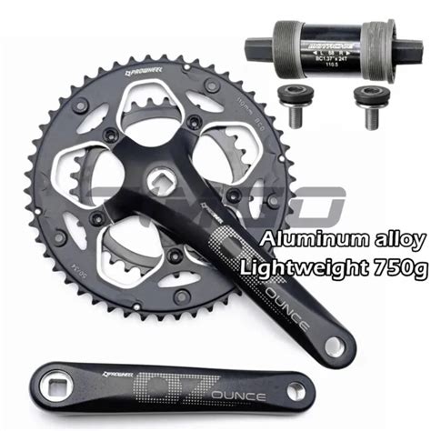 PROWHEEL ROAD BIKE 27 8 Speed Crankset 50 34T Square Taper Aluminium