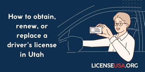 How To Obtain Renew Or Replace A Driver S License In Utah Licenseusa