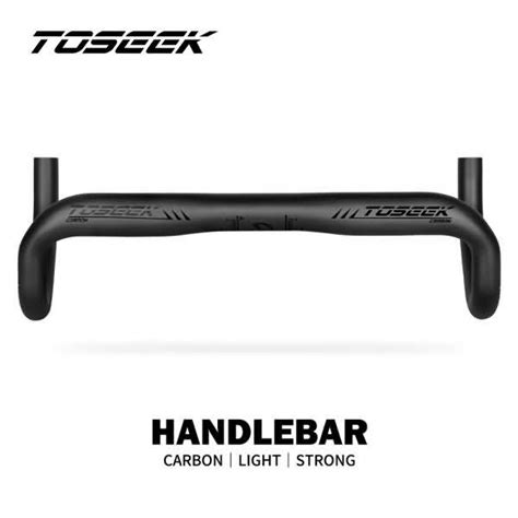 Buy Toseek Road Bicycle Carbon Handlebar Reduce Resistance Bent Bar