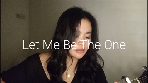 Let Me Be The One Jimmy Bondoc Cover Youtube