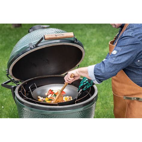 Wok En Acier Carbone BIG GREEN EGG 2XL XL L Barbecue France