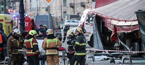 Russischer Milit Rblogger Bei Explosion In Sankt Petersburg Get Tet