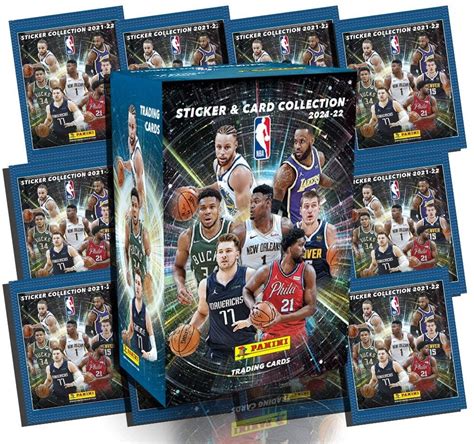 PANINI NBA 2021 22 STICKER CARD COLLECTION fiche signalétique