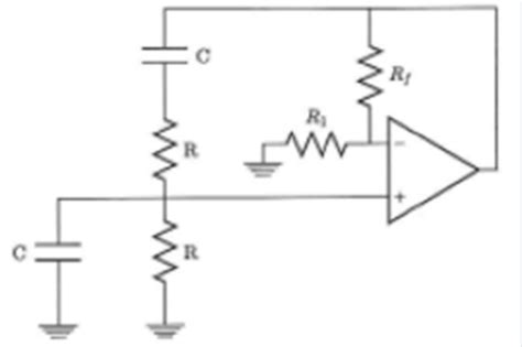 Solved Design A Wien Bridge Oscillator Which Is Shown In Chegg