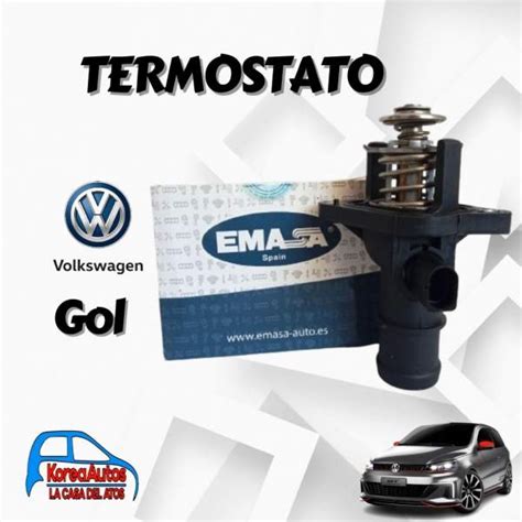 Termostato Plastico Para Volkswagen Gol