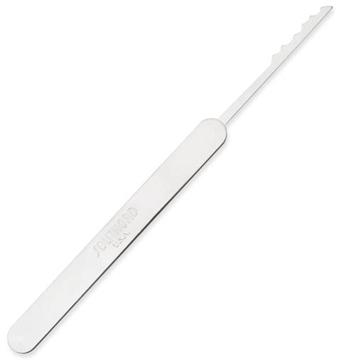 Long Rake Slimline Lock Pick W Metal Handle Msl 01