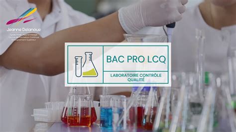 Le BAC PRO Laboratoire Contrôle Qualité LCQ YouTube