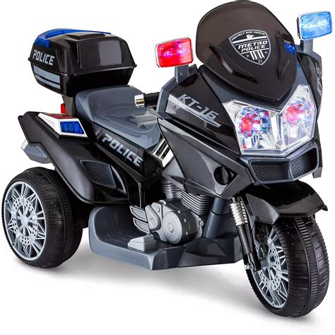 KidTrax Kids' Police Rescue Trike Motorcycle Ride-On Toy | Academy