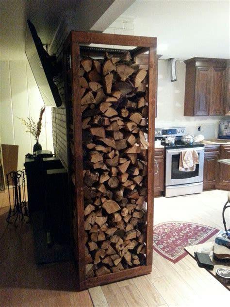 Rustic Indoor Firewood Storage The Urban Decor