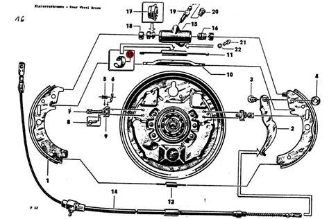 Federklammer F R Drucksteg An Bremse Hinten Trabant Original T