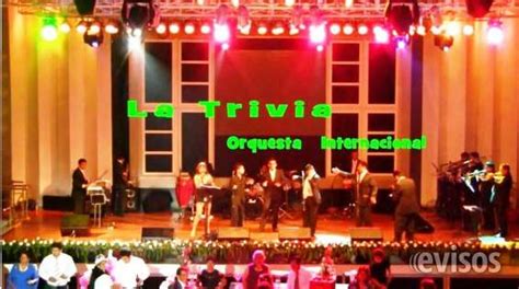 Orquesta Cumplea Os Matrimonios Orquesta La Trivia M Sica