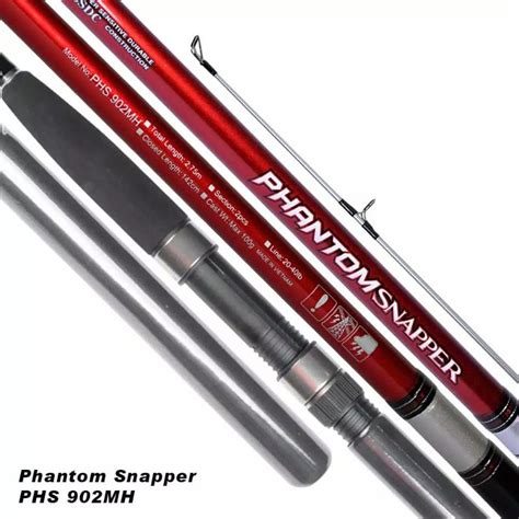 Jual Joran Daiwa Phantom Snapper Mh Full Fuji Popping