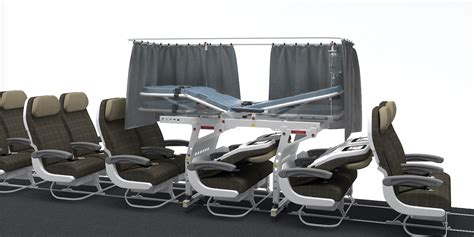 Airline Stretcher Certified For Boeing 787 10 Aircraft Interiors