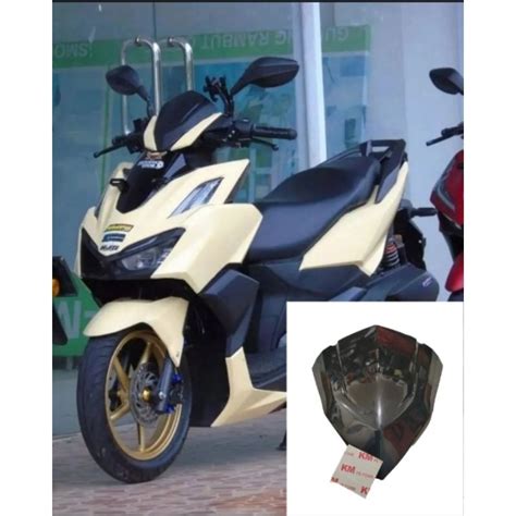 Jual Visor Variasi Honda Vario Cbs Bahan Anti Pecah Hitam Dan