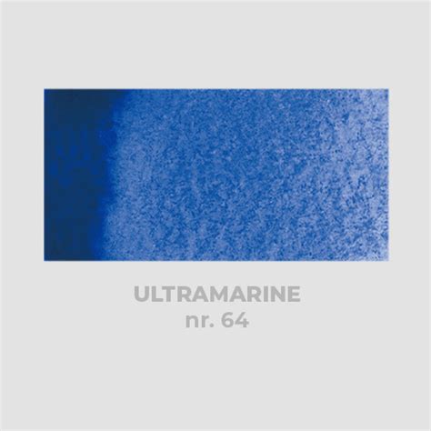 Acuarela Gansai Tambi Ultramarine 64 Klipa