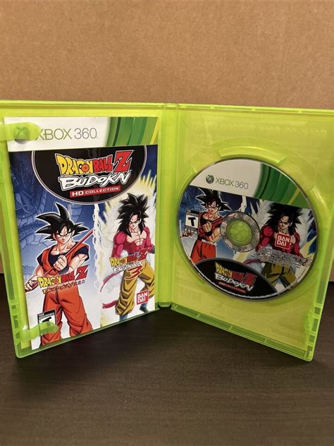 Dragon Ball Z Budokai HD Collection Microsoft Xbox 360 Complete CIB