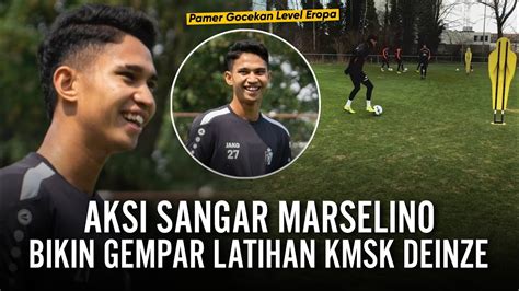 Fix Dapat Slot Di Skuad Utama KMSK Deinze Marselino Ferdinan Pamer