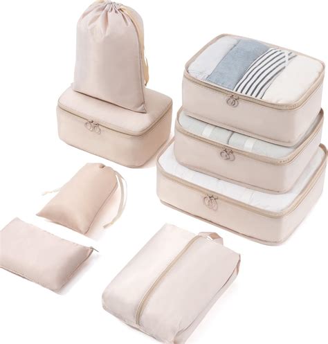 Meowoo Koffer Organizer Packing Cubes Packw Rfel Reise Organizer