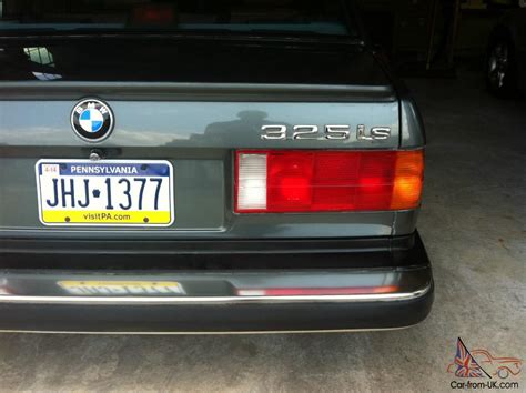 1987 Bmw E30 325 Is 5sp Original Owner 26 Years Delphin Metallicred Leather