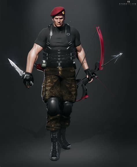 Jack Krauser by DemonLeon3D on DeviantArt