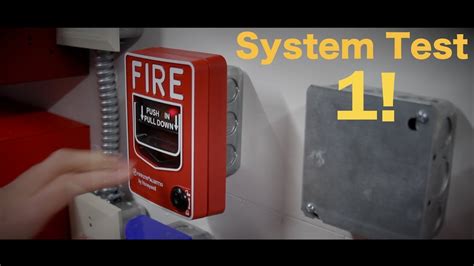 Wheelock Fire Lite Voice Evac System Test 1 YouTube