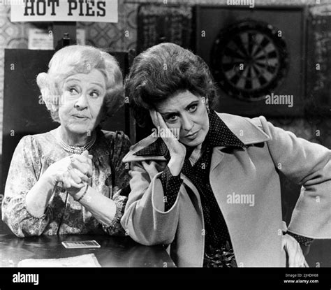 DORIS SPEED, PATRICIA PHOENIX, CORONATION STREET, 1979 Stock Photo - Alamy