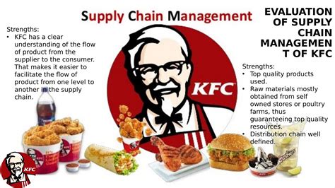 Analysis Of Kfc S Supply Chain Management Desklib